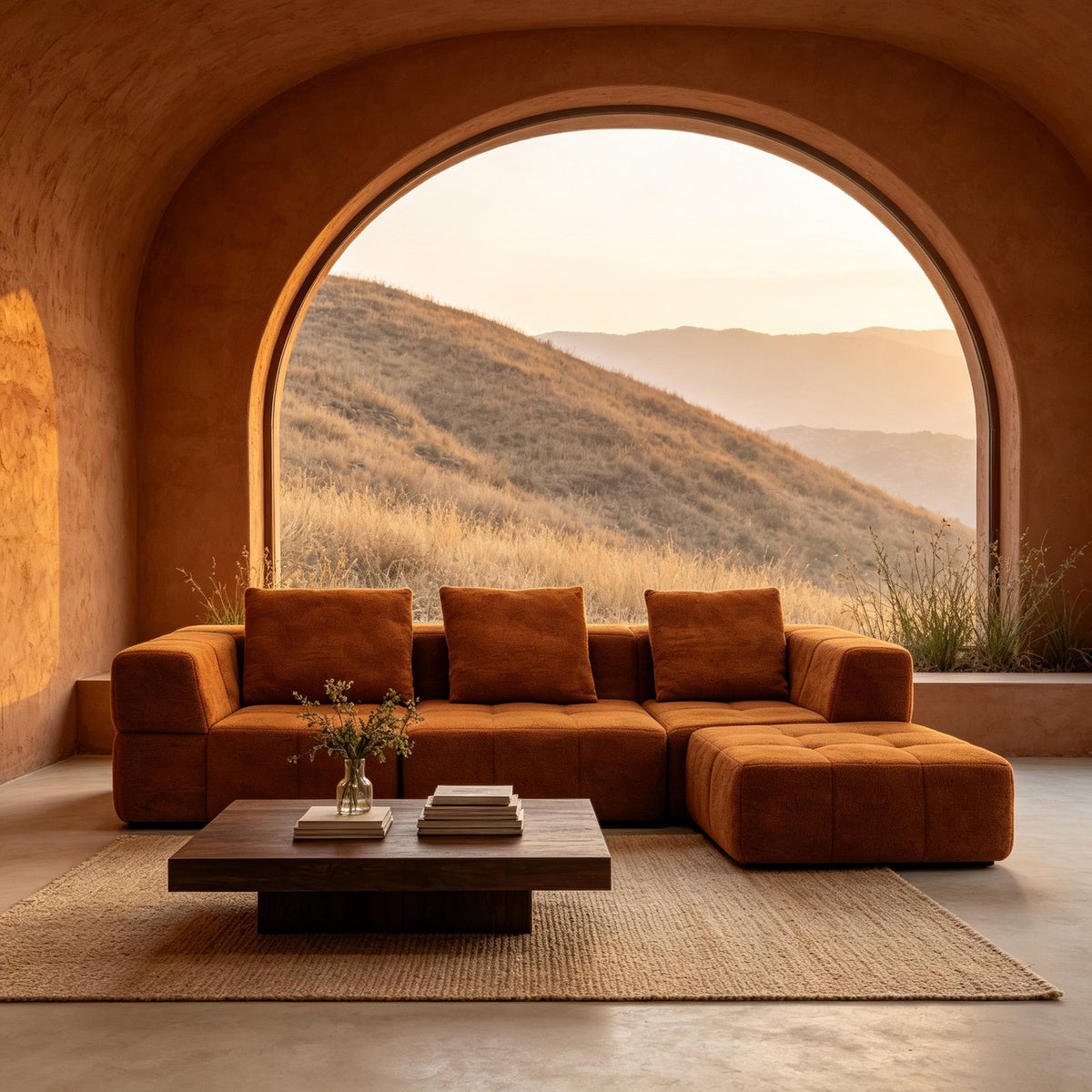 Canapé Terre dans un intérieur