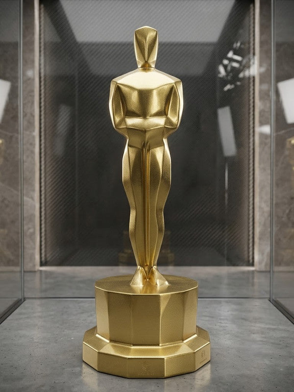Statuette Trophée Prestige en finition dorée